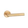 Tev Handles offers the Kerria in matt gold, a luxury modern handle ideal for premium indoor spaces and modern interiors.